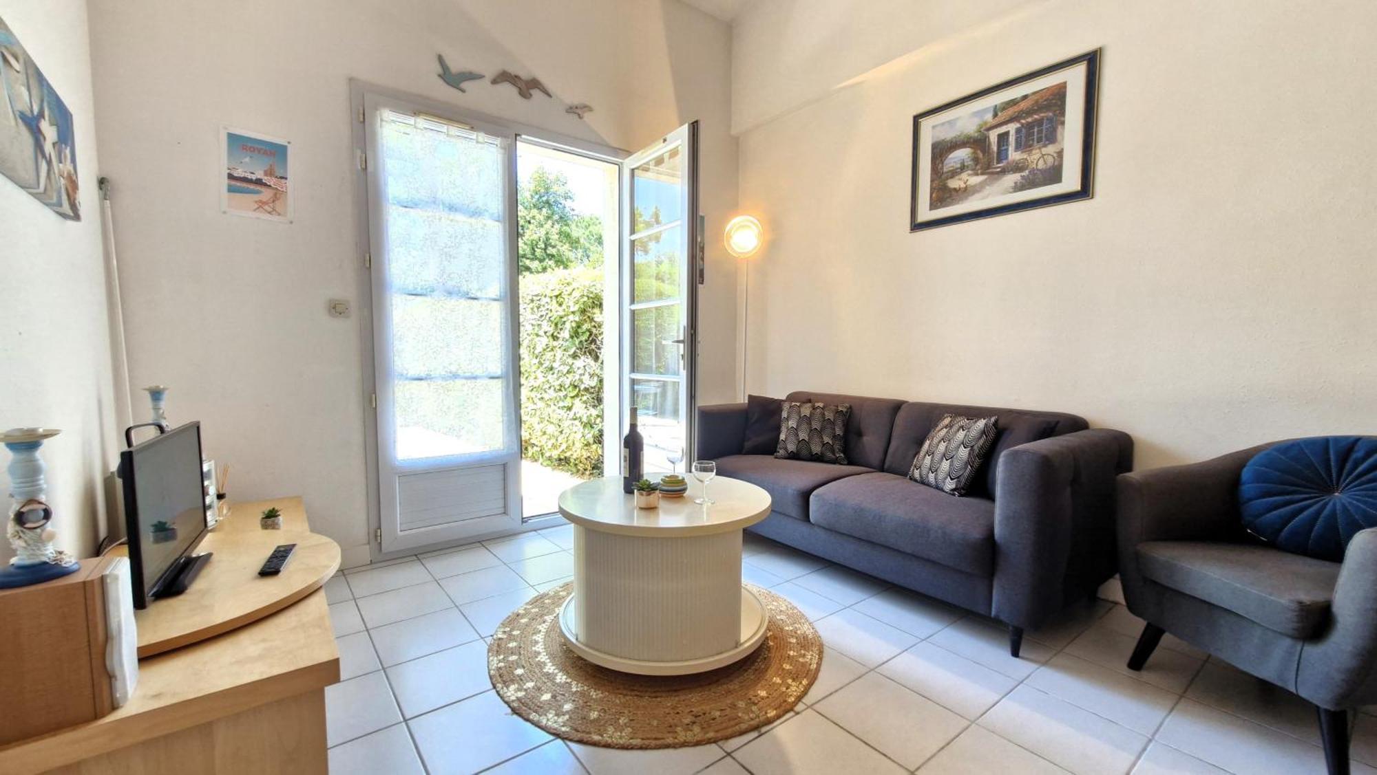 Meschers sur Gironde - MAISONNETTE de VACANCES - terrasse - proche PLAGE Exterior foto