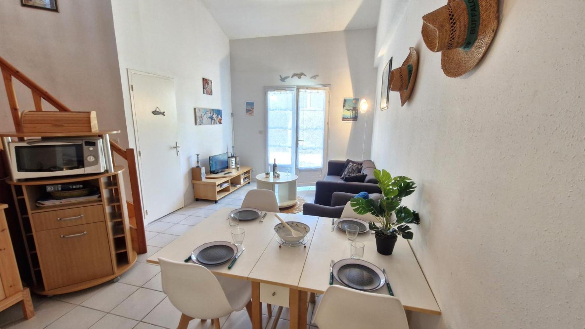 Meschers sur Gironde - MAISONNETTE de VACANCES - terrasse - proche PLAGE Exterior foto